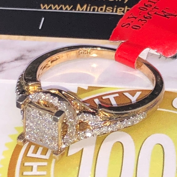 Real Diamond custom designer ring NOT CZ BEST GIFT - Picture 6 of 6